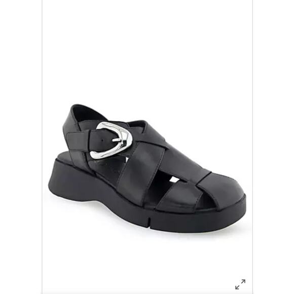 Aerosoles black Fabian sandals size 9 - Picture 2 of 12